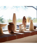 West Elm Arjuna wood sculpture H20cm, imported from the UK