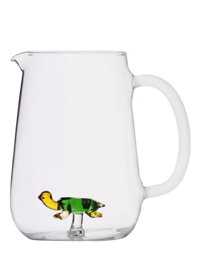 John Lewis Ichendorf Milano Animal Farm Turtle Small Glass Jug, 170ml- Buy online at McGrocer