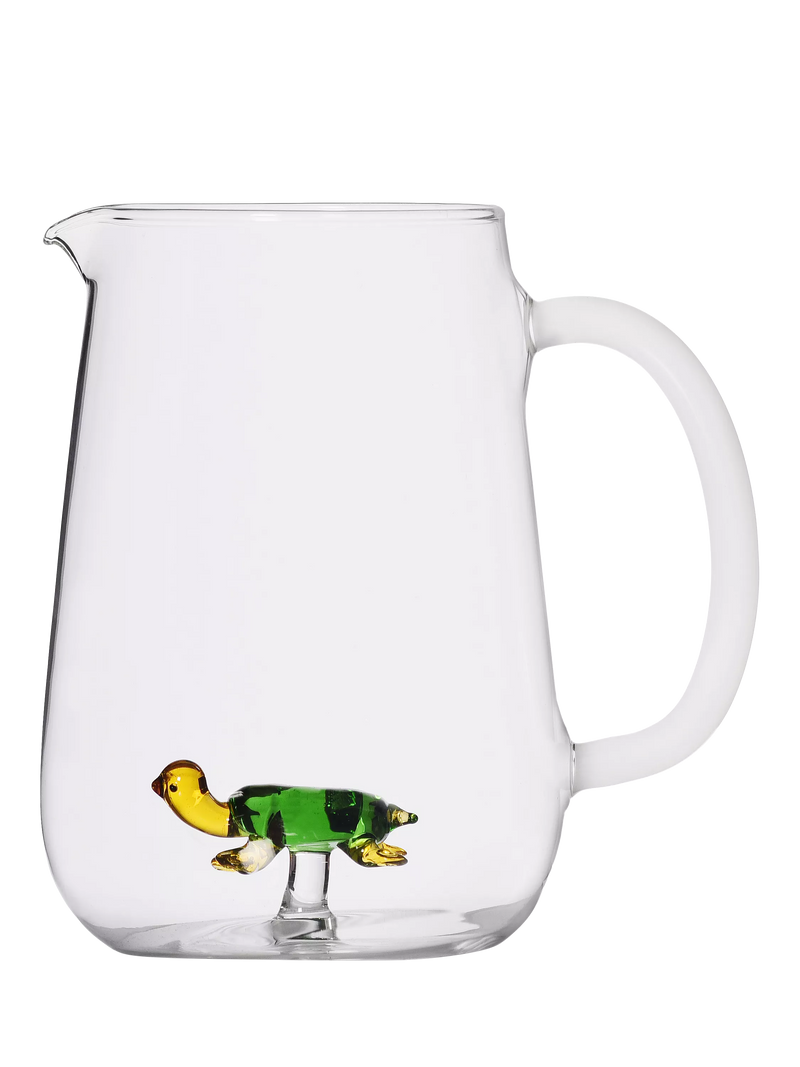 Ichendorf Milano turtle glass jug 170ml - British product