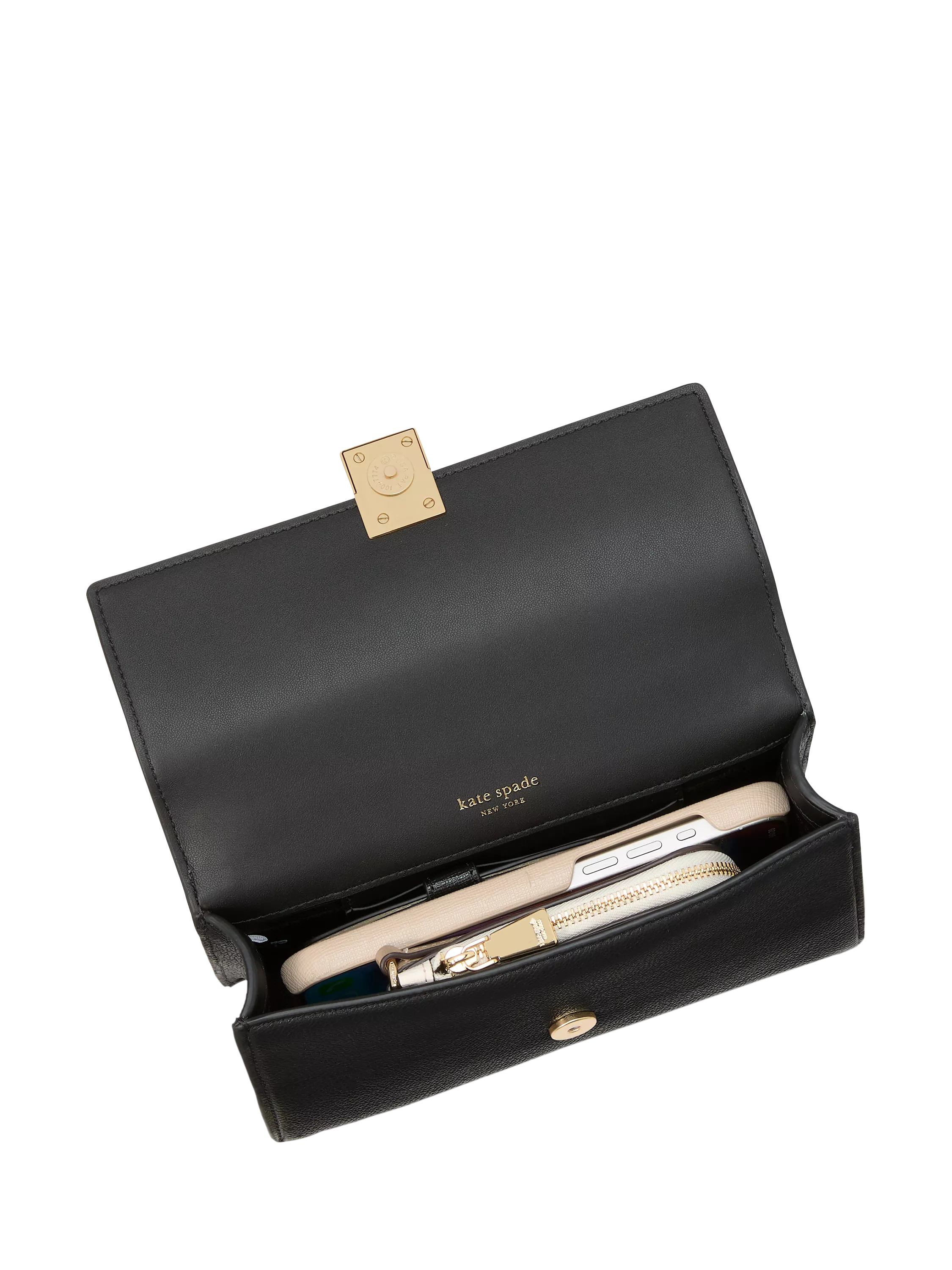 kate spade new york Deco mini flapover crossbody bag (British brand)