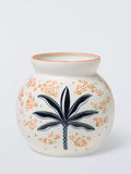 John Lewis ceramic urn vase palm tree 17.5cm, UK version