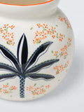 John Lewis ceramic urn vase palm tree 17.5cm, UK version