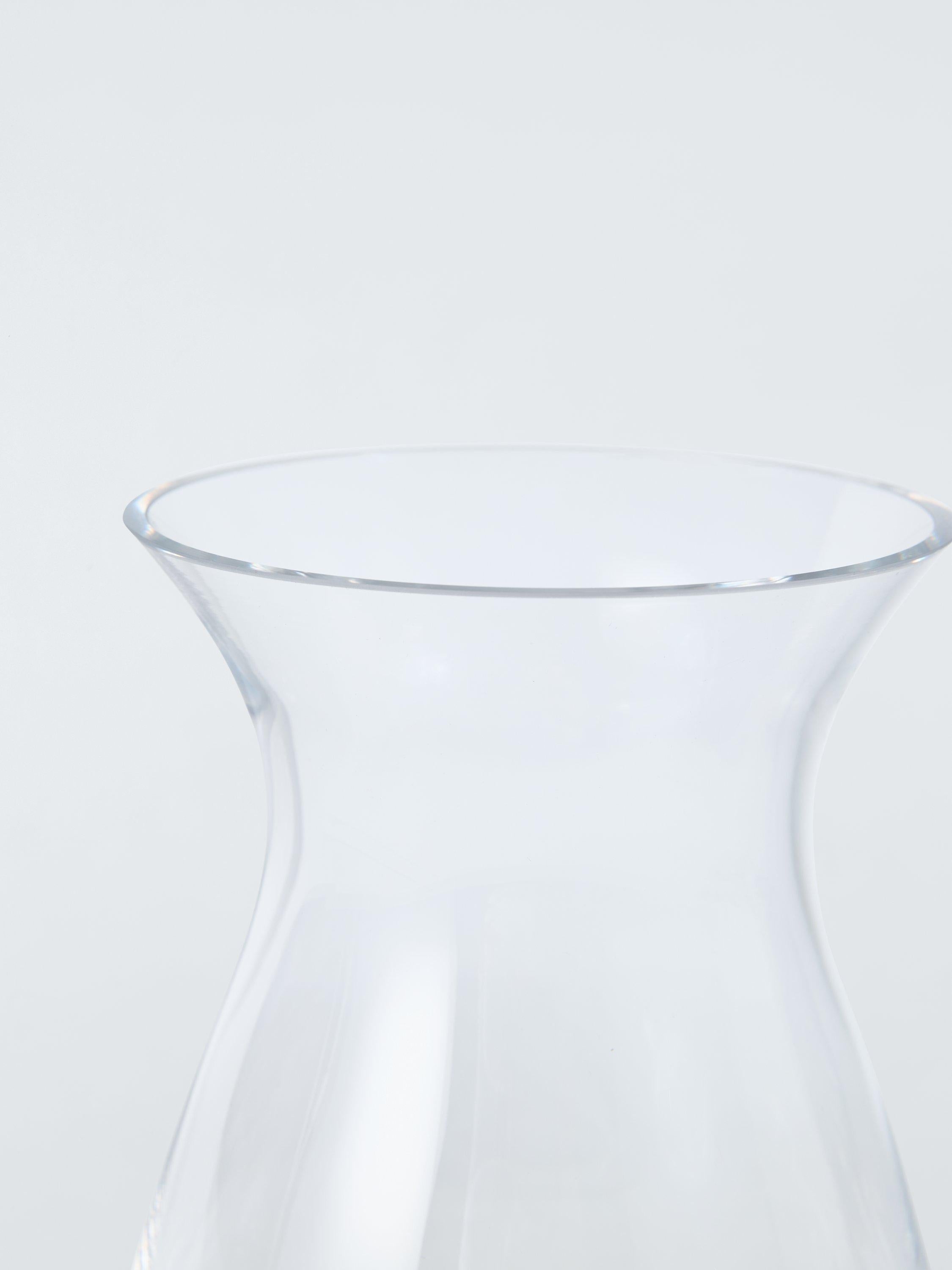 John Lewis Traditional Posy Vase 20.5cm clear - British product