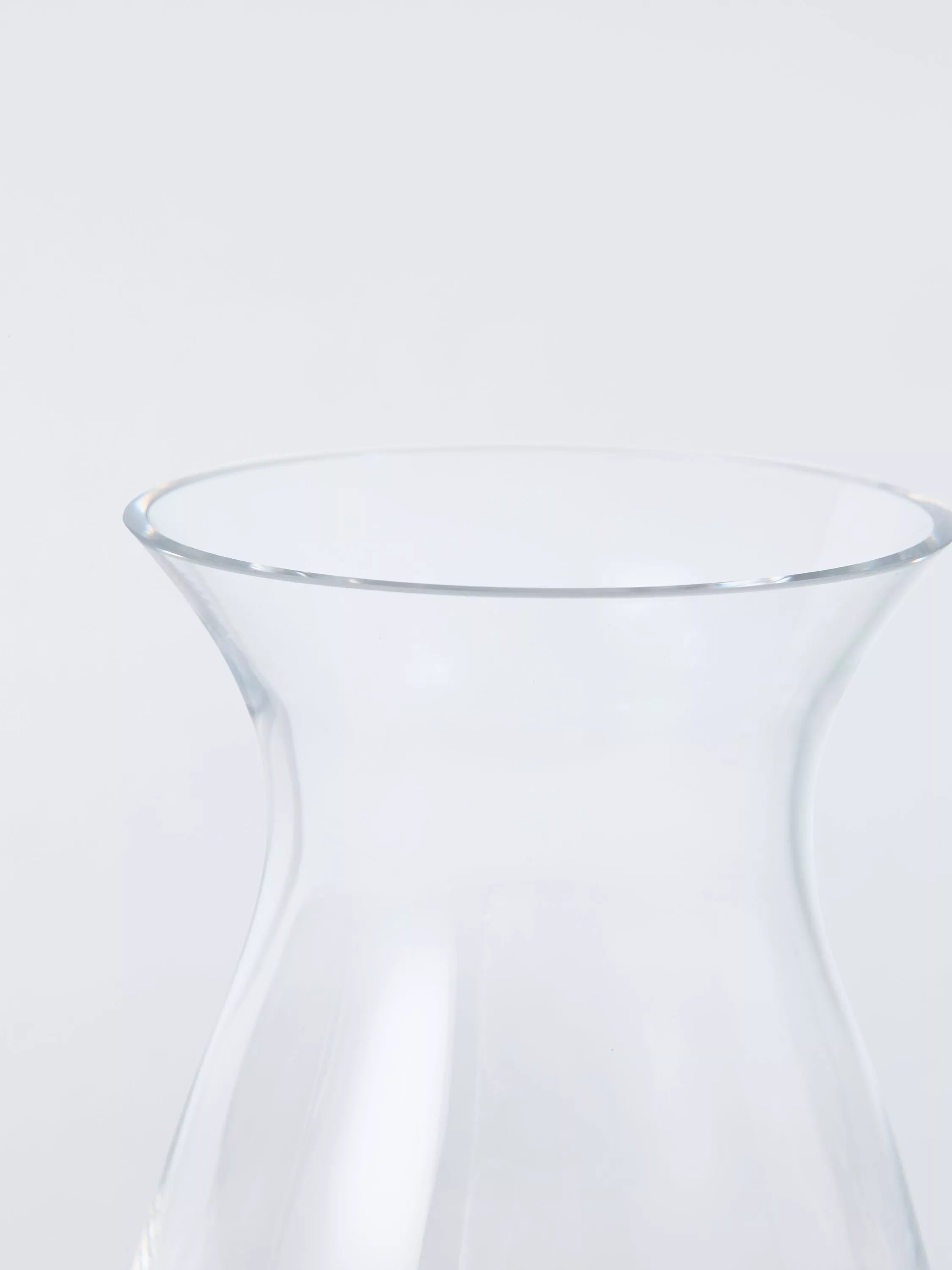 John Lewis Traditional Posy Vase 20.5cm clear - British product