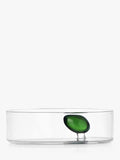 Ichendorf Milano glass serving bowl with olive decoration 12cm, UK version
