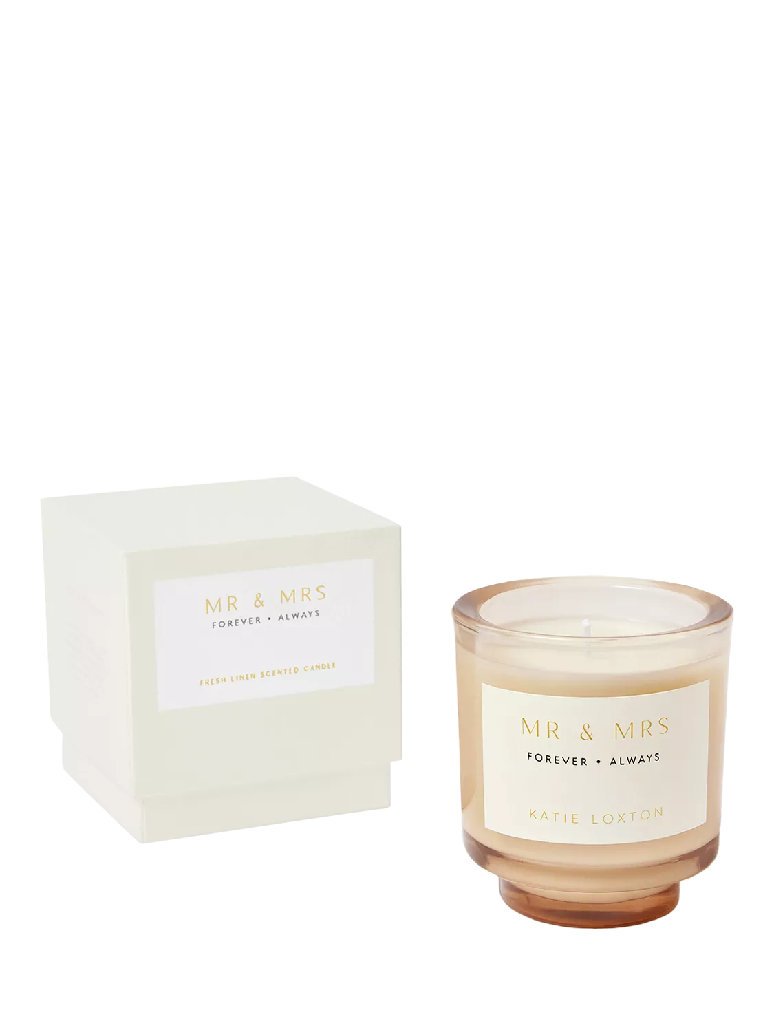 Katie Loxton Mr & Mrs candle - British product