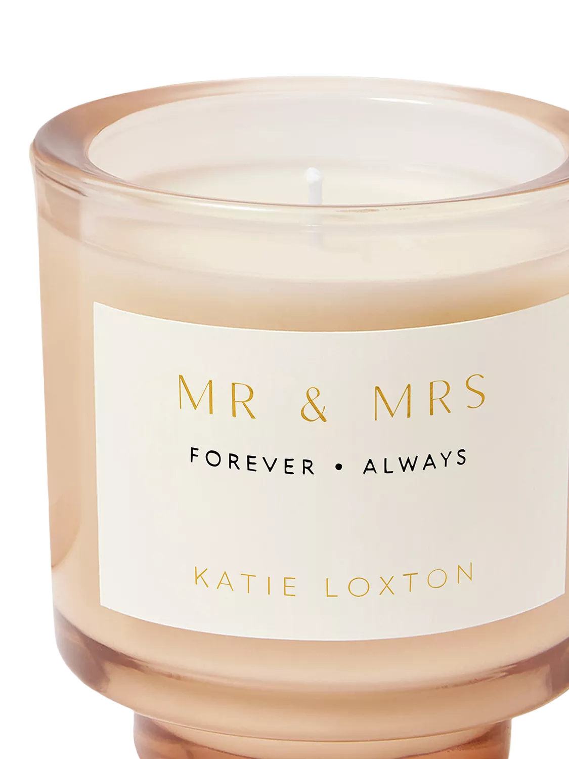 Katie Loxton Mr & Mrs candle - British product