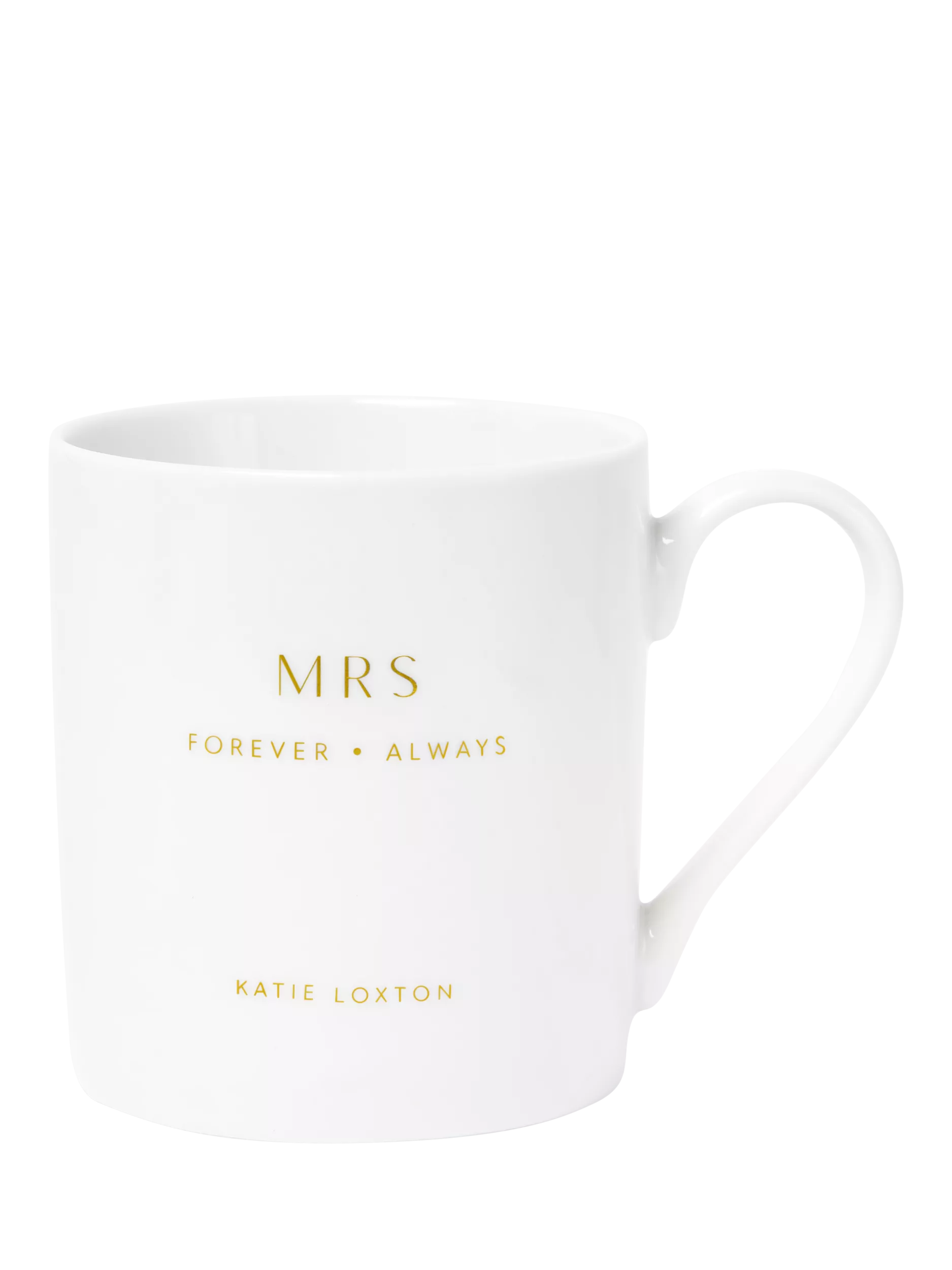 Katie Loxton Mr & Mrs porcelain mug set, UK version