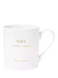 Katie Loxton Mr & Mrs porcelain mug set, UK version