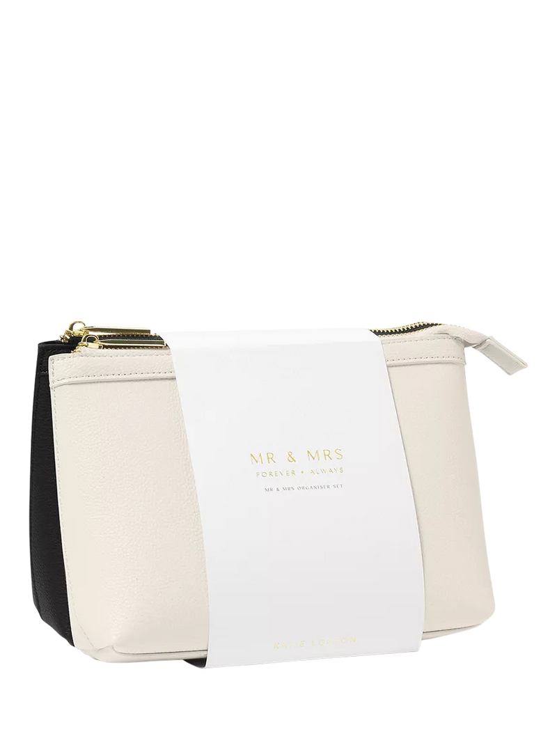 Katie Loxton Mr and Mrs wash bag set, UK version