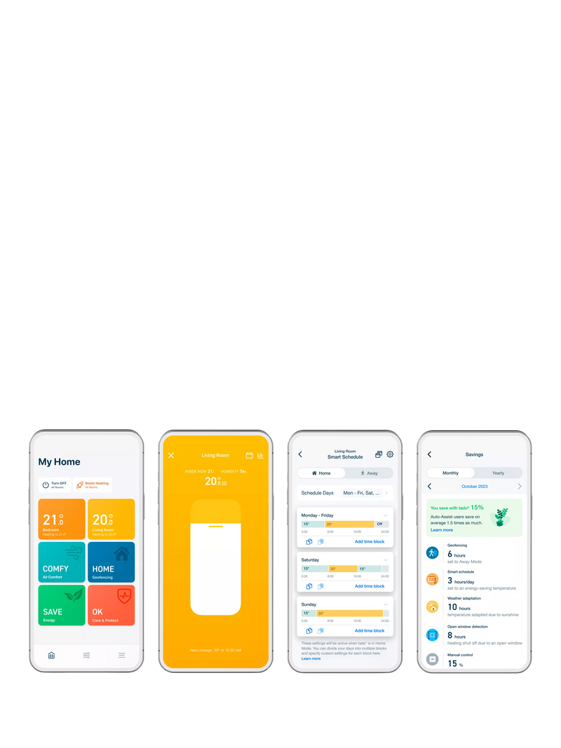 tado Smart Radiator Thermostat X, imported from the UK
