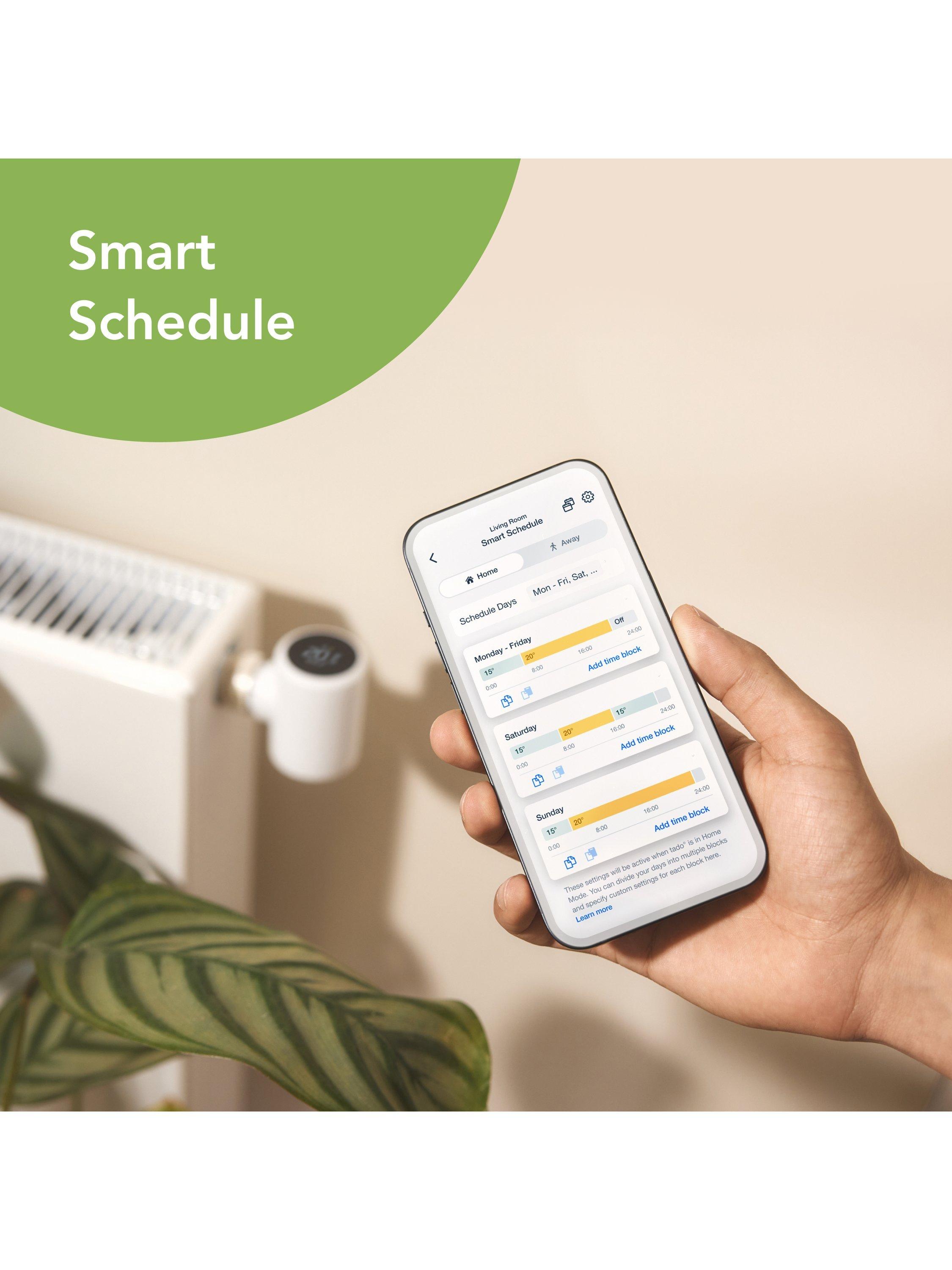 tado Smart Radiator Thermostat X, imported from the UK