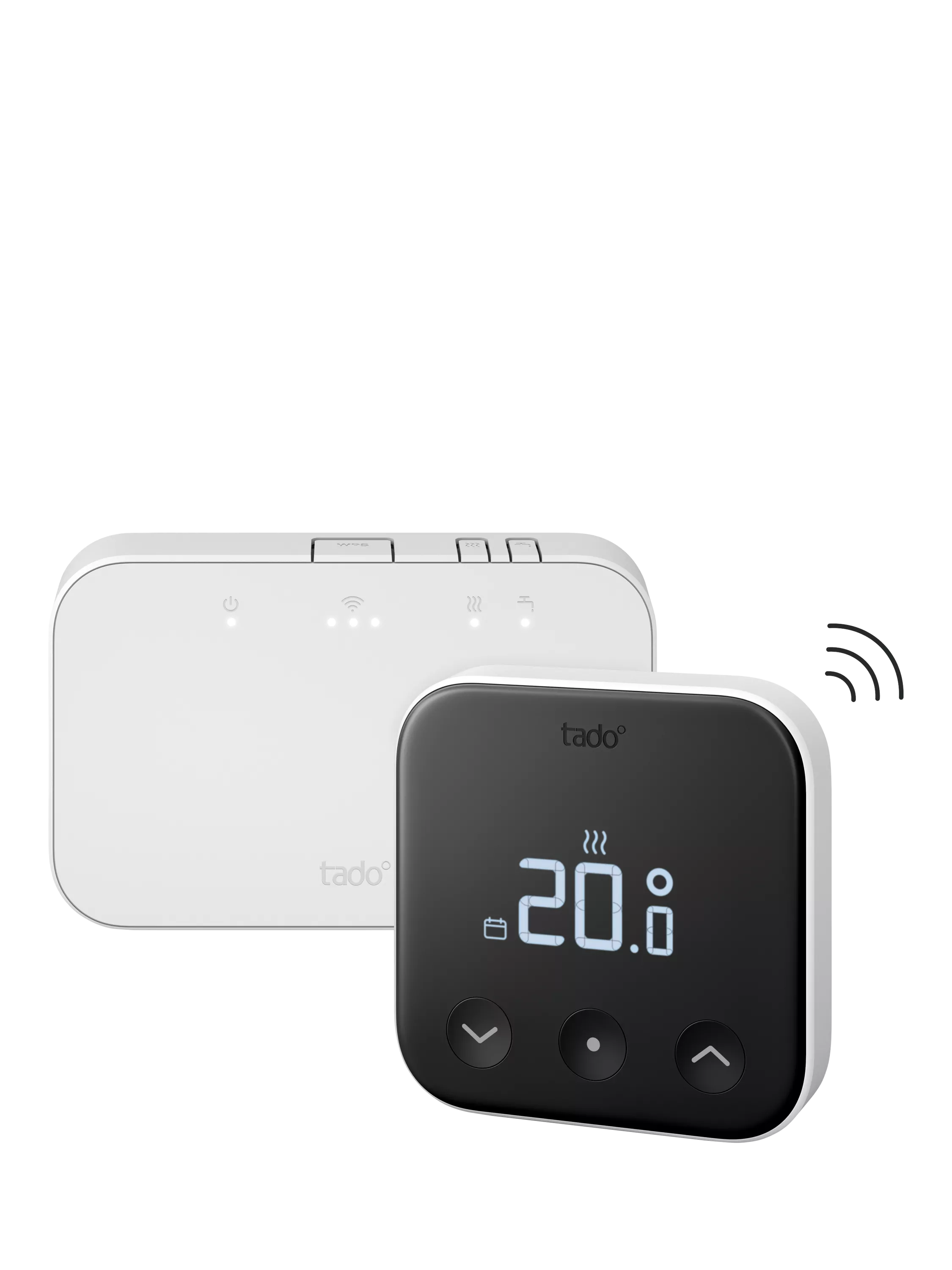 tado Smart Thermostat X wireless white and black (British brand)