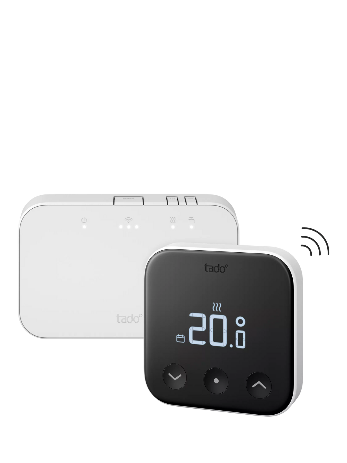 tado Smart Thermostat X wireless white and black (British brand)