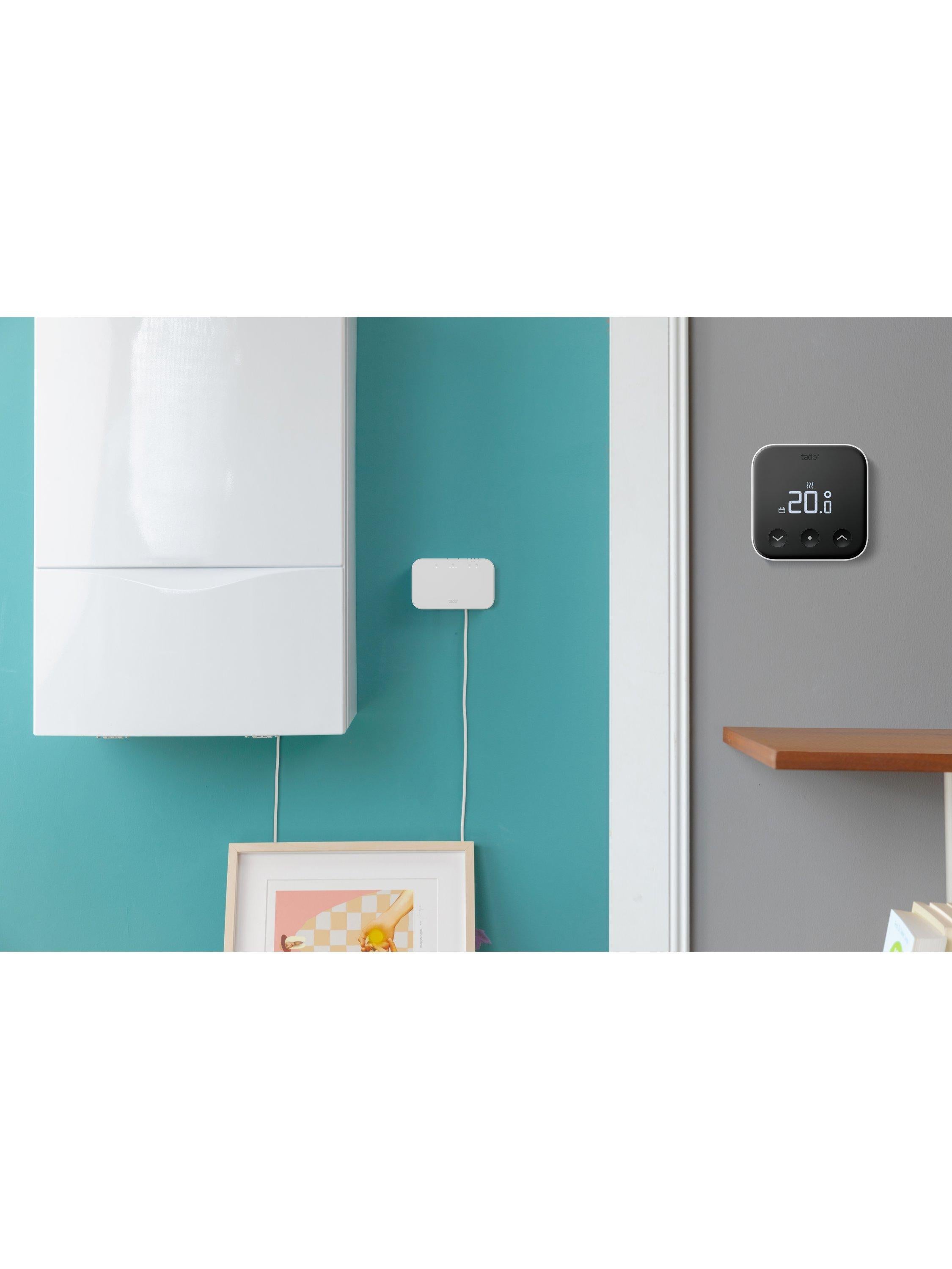 tado Smart Thermostat X wireless white and black (British brand)