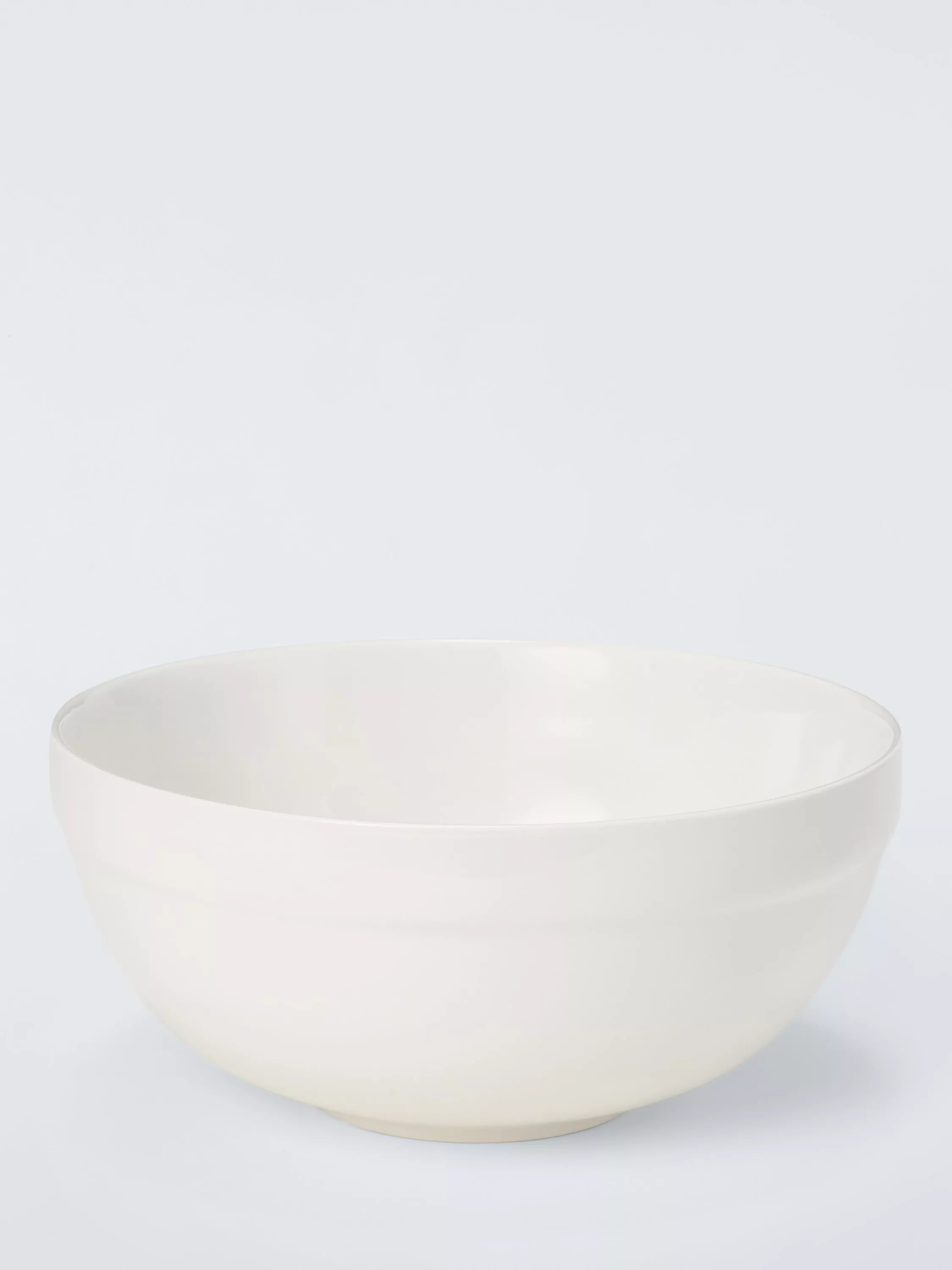 John Lewis fine china mixing bowl white 4.85L - British product