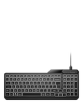 HP 400 backlit wired keyboard black (British brand)