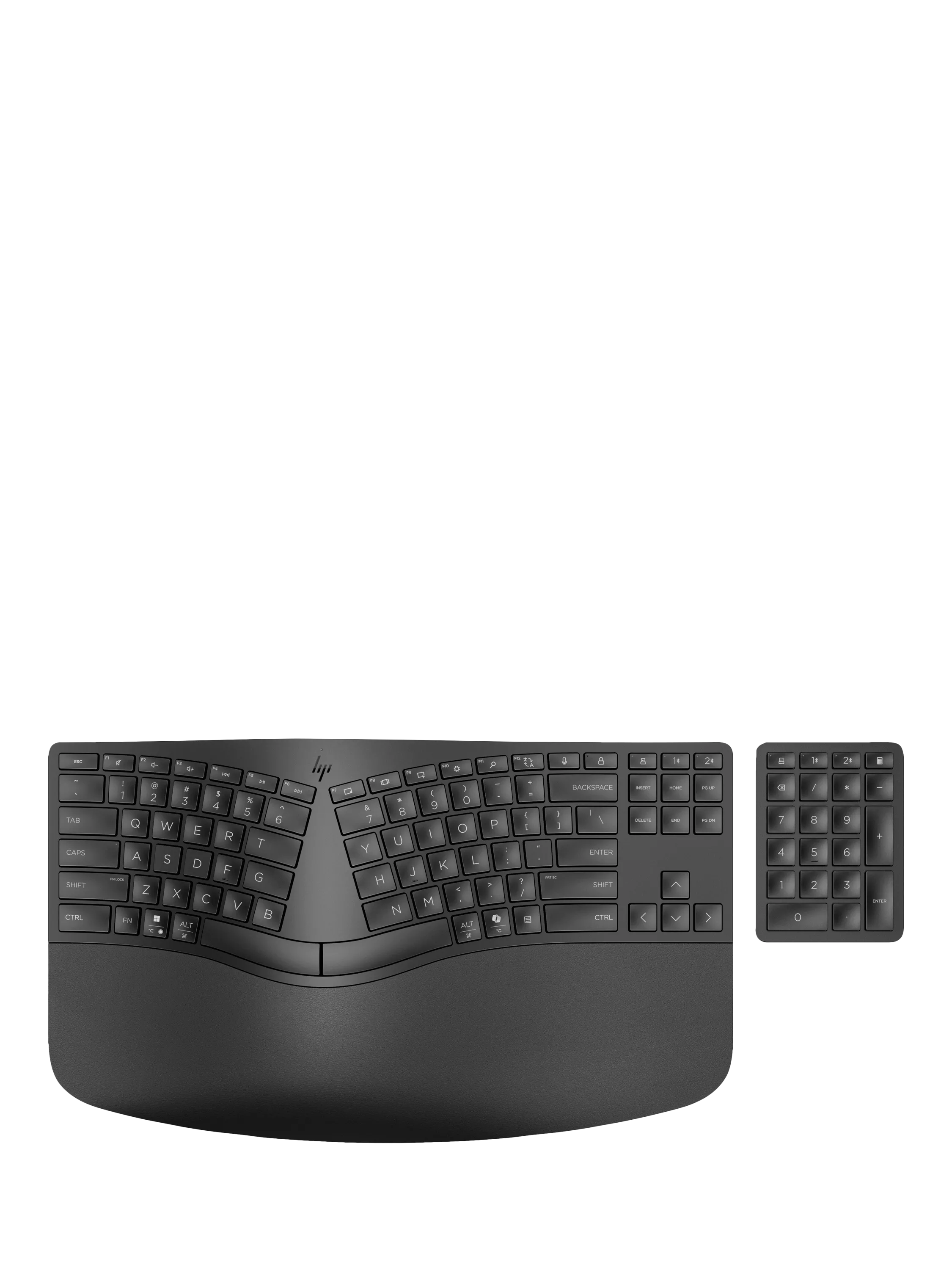 HP 960 ergonomic wireless keyboard full size, imported from the UK
