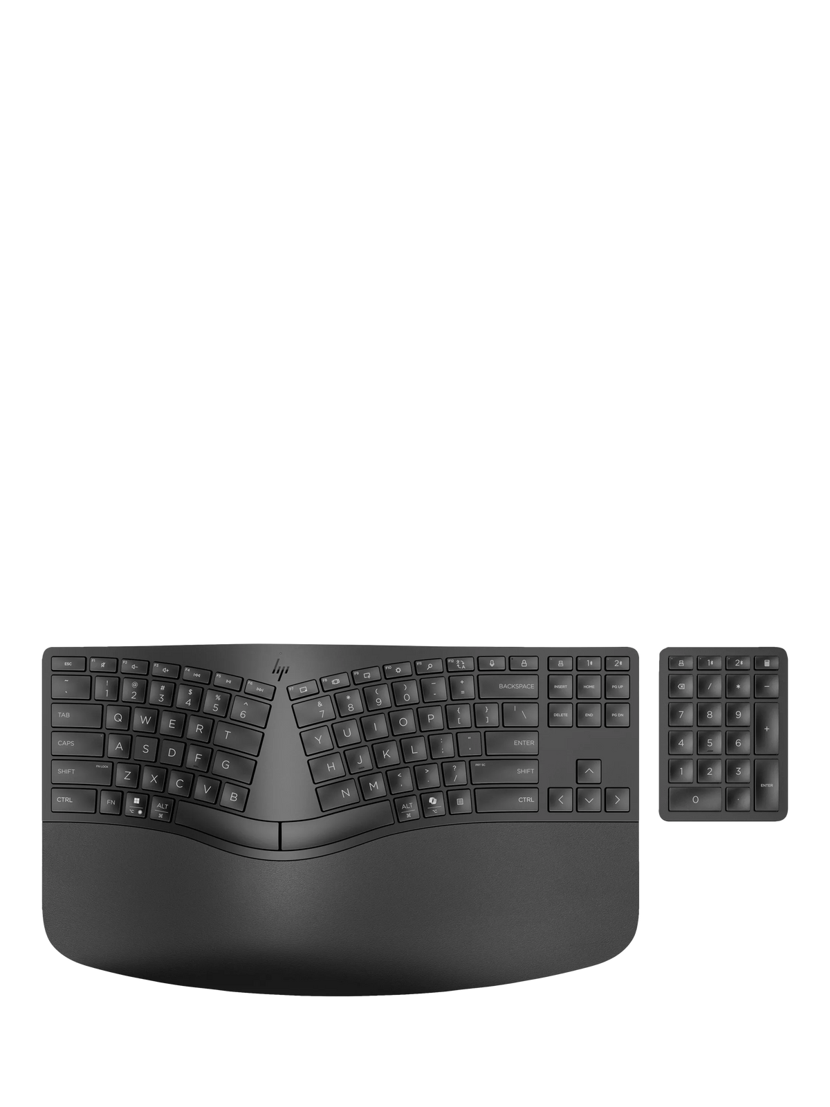 HP 960 ergonomic wireless keyboard full size, imported from the UK