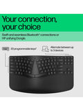 HP 960 ergonomic wireless keyboard full size, imported from the UK