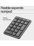 HP 960 ergonomic wireless keyboard full size, imported from the UK