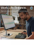HP 960 ergonomic wireless keyboard full size, imported from the UK