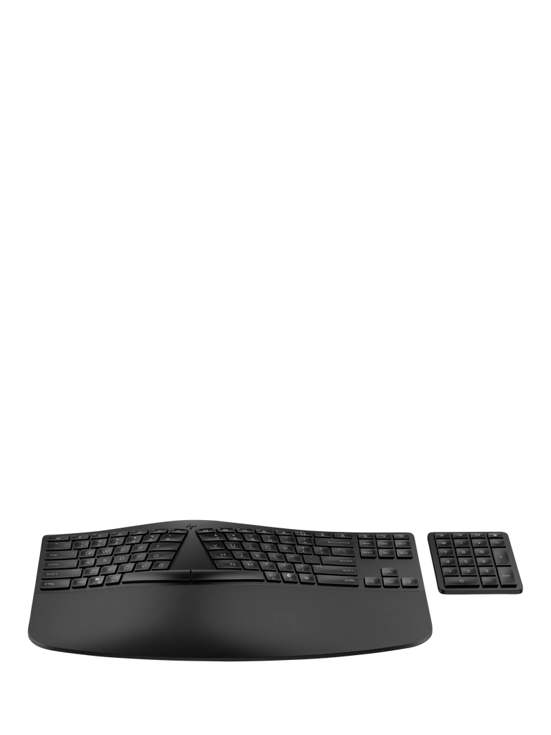 HP 960 ergonomic wireless keyboard full size, imported from the UK