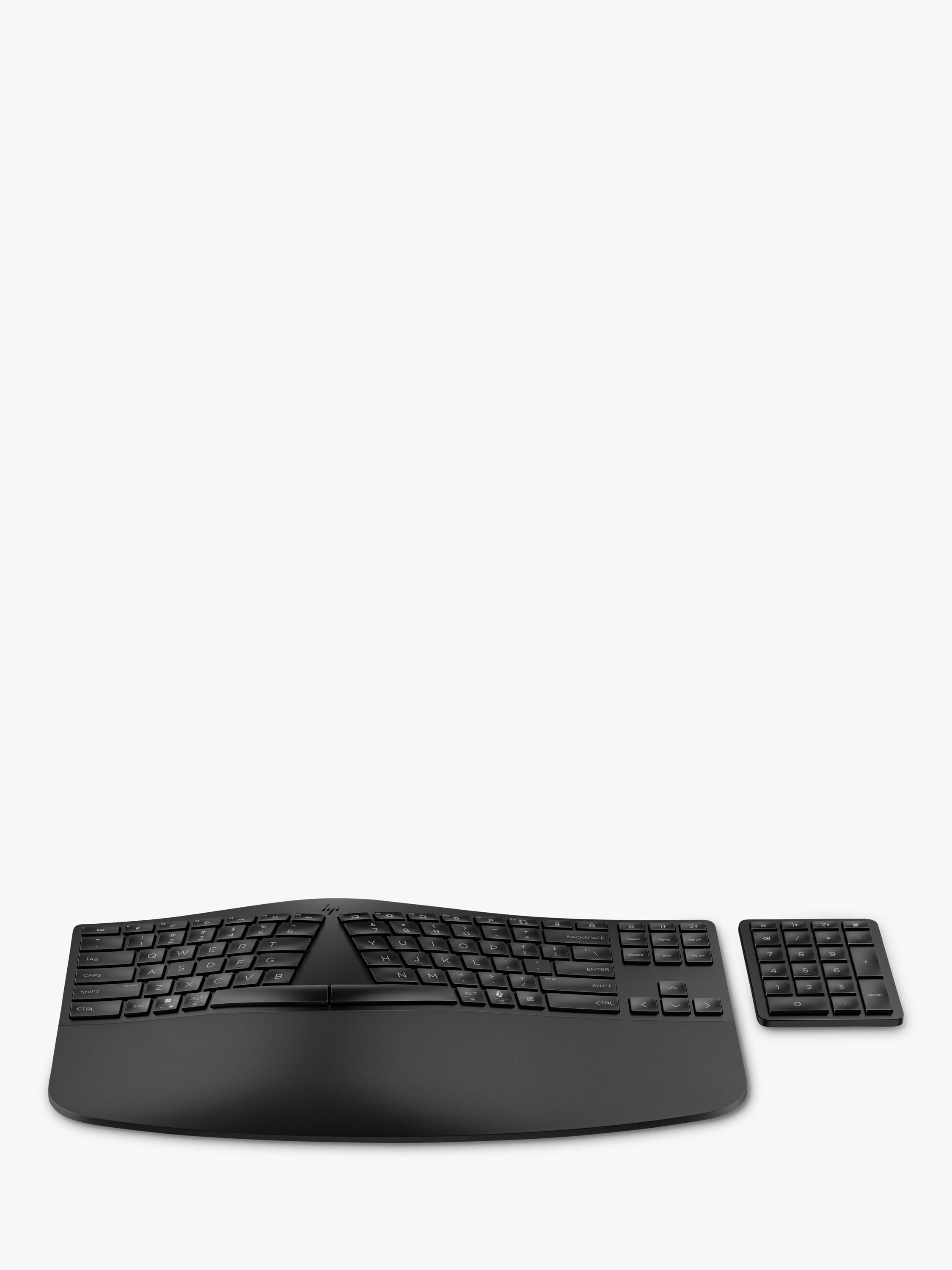 HP 960 ergonomic wireless keyboard full size, imported from the UK