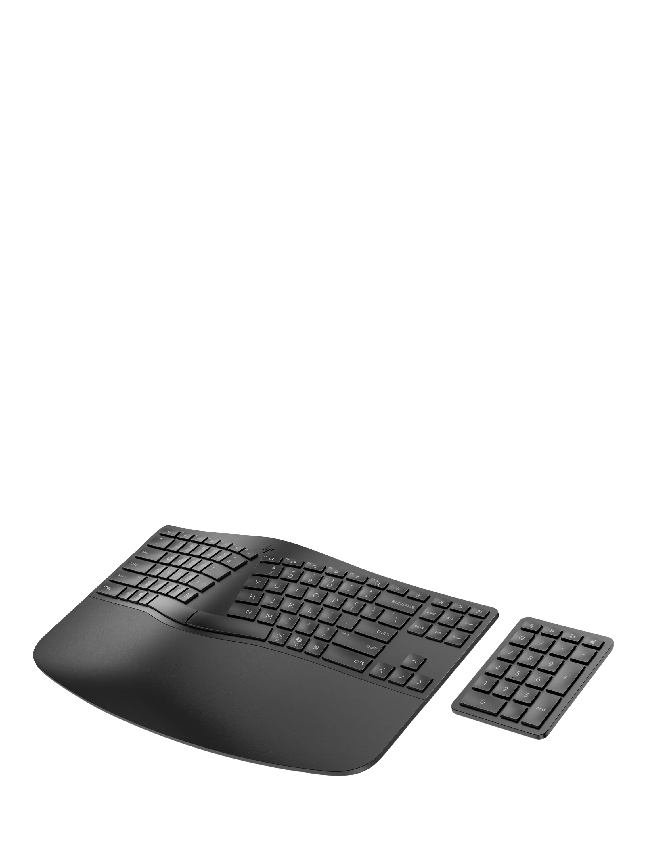 HP 960 ergonomic wireless keyboard full size, imported from the UK