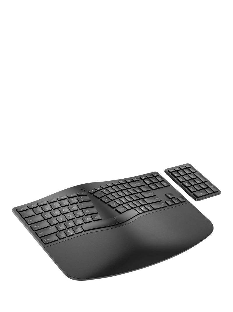 HP 960 ergonomic wireless keyboard full size, imported from the UK