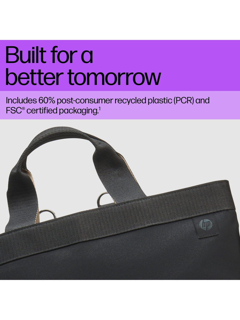 HP convertible laptop backpack 14 inch black (British brand)