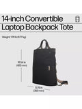 HP convertible laptop backpack 14 inch black (British brand)