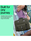 HP green modular laptop bag for 15.6 inch - British product