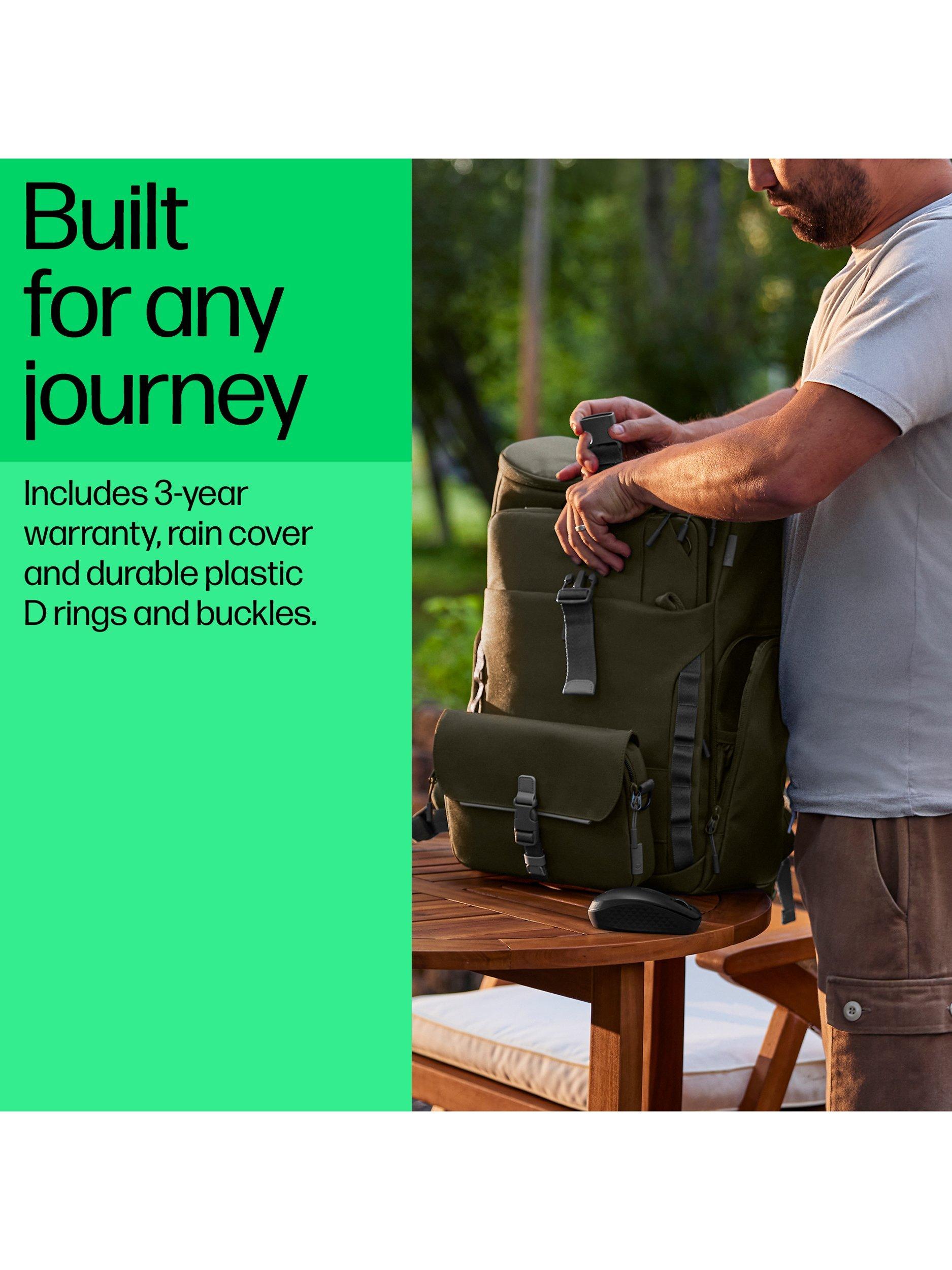 HP modular laptop backpack 15.6, imported from the UK