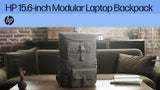 HP modular laptop backpack 15.6, imported from the UK
