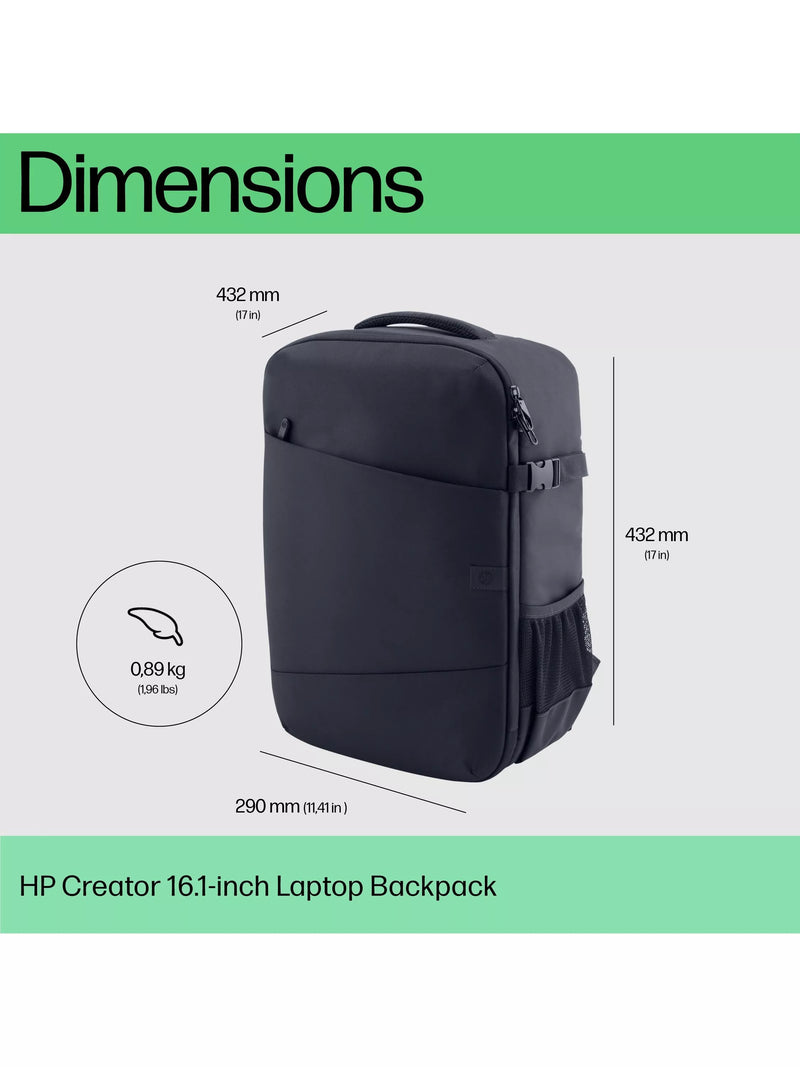 HP Creator laptop backpack for 16.1 inch laptops, imported from the UK
