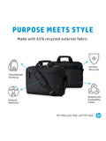HP Prelude Pro laptop bag grey 15.6 inch - British product