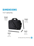 HP Prelude Pro laptop bag grey 15.6 inch - British product