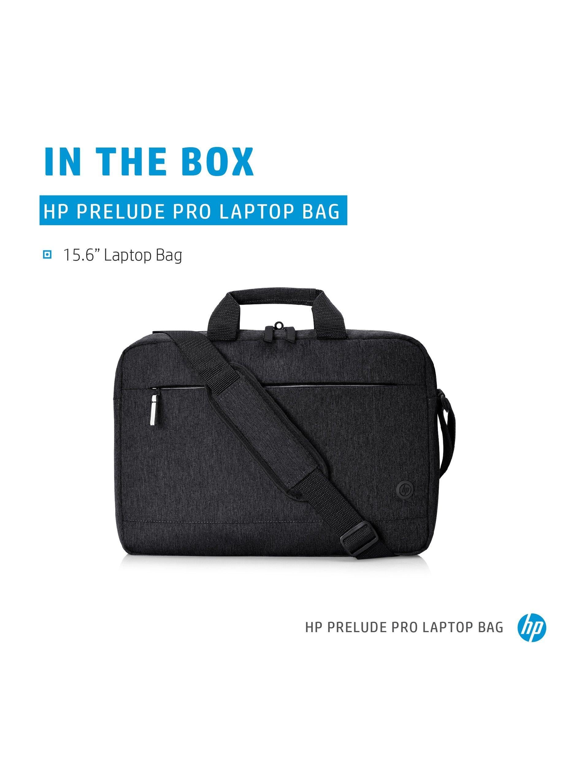 HP Prelude Pro laptop bag grey 15.6 inch - British product