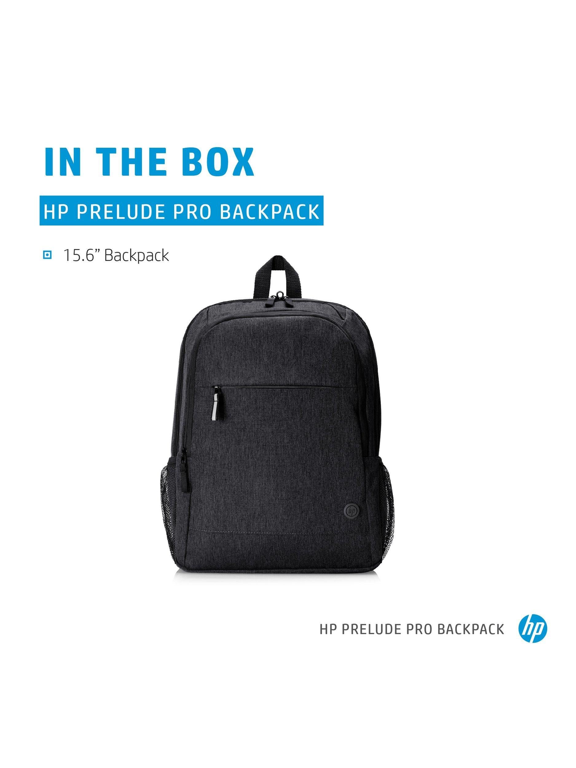 HP Prelude Pro laptop backpack grey 15.6-inch UK version