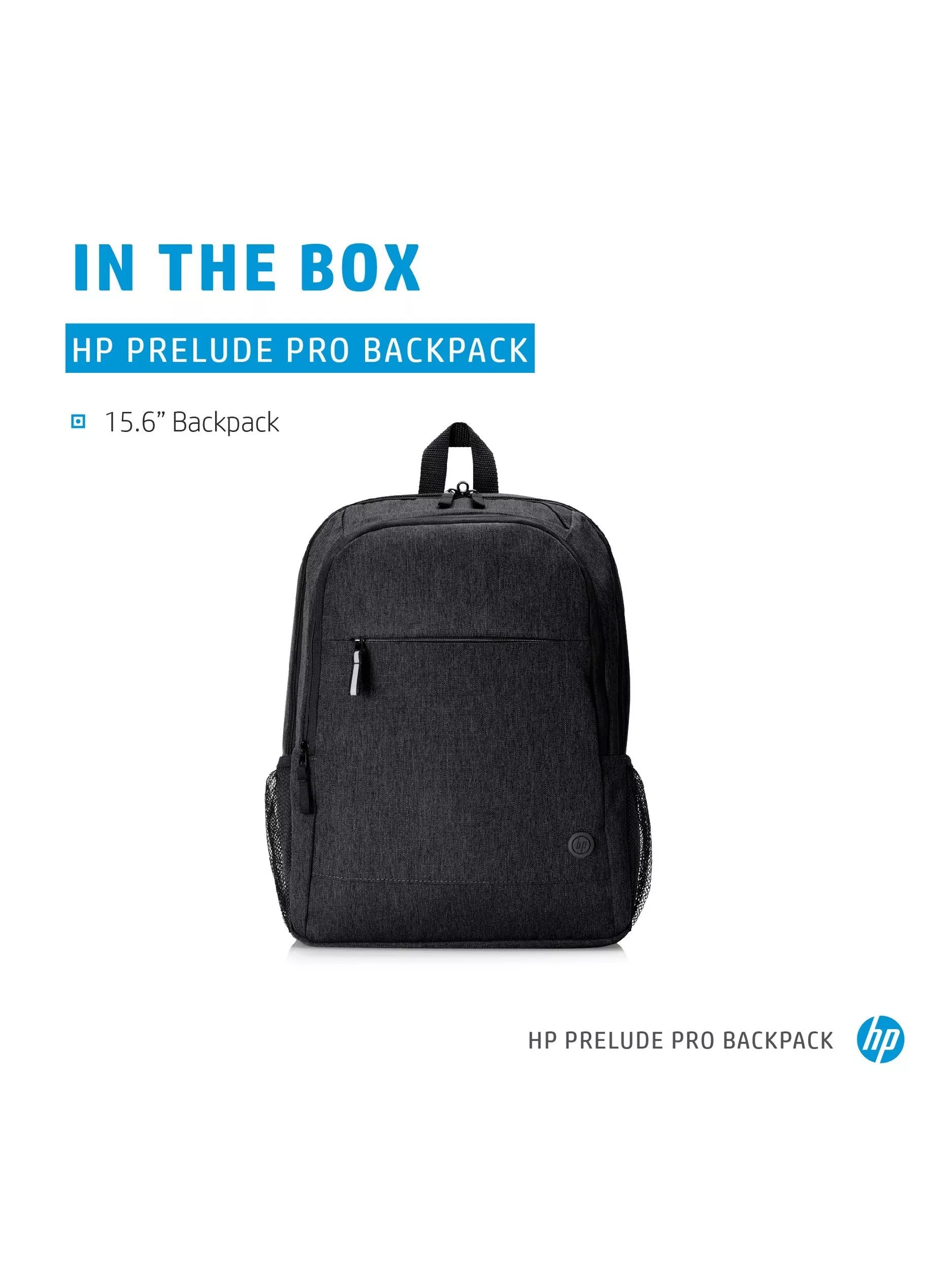 HP Prelude Pro laptop backpack grey 15.6-inch UK version