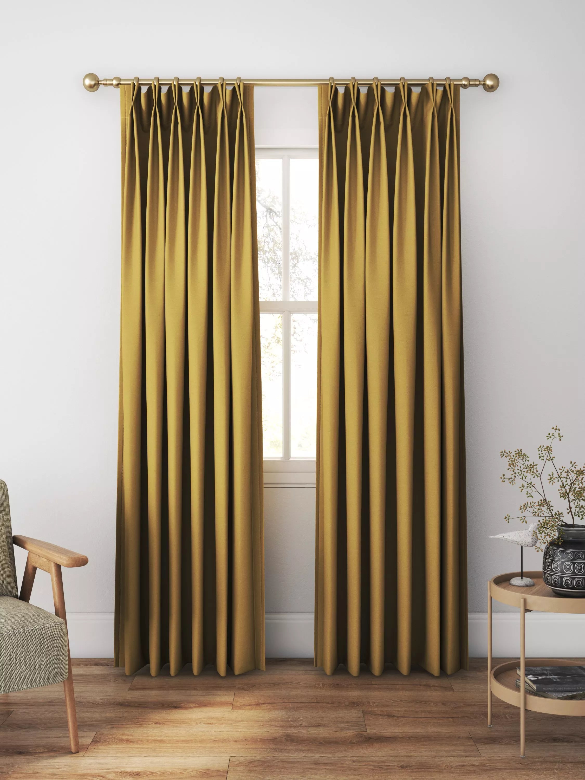 Harlequin Allegra Fawn made to measure curtains - British product