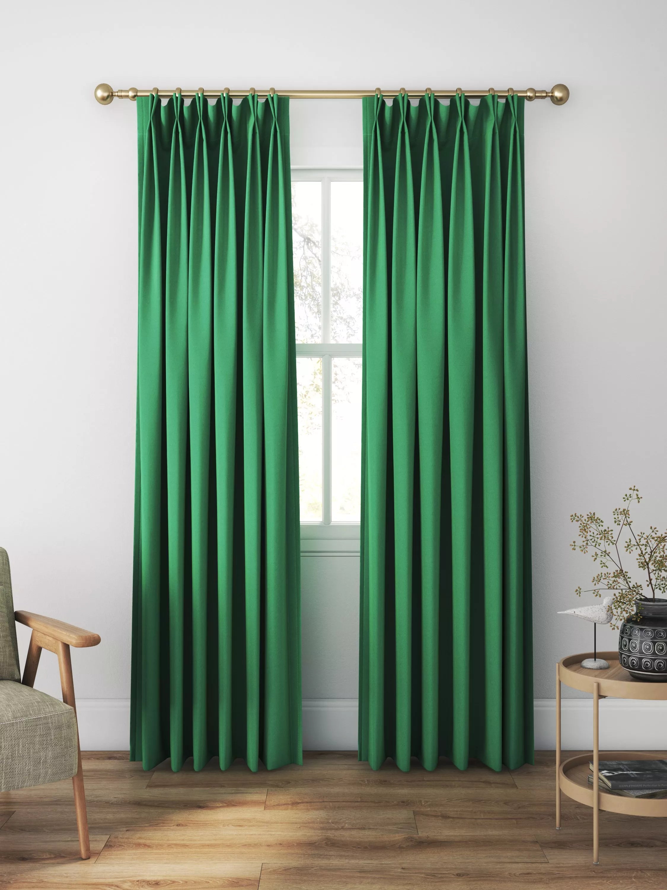 Harlequin Allegra Jade fabric for curtains or blinds, UK version