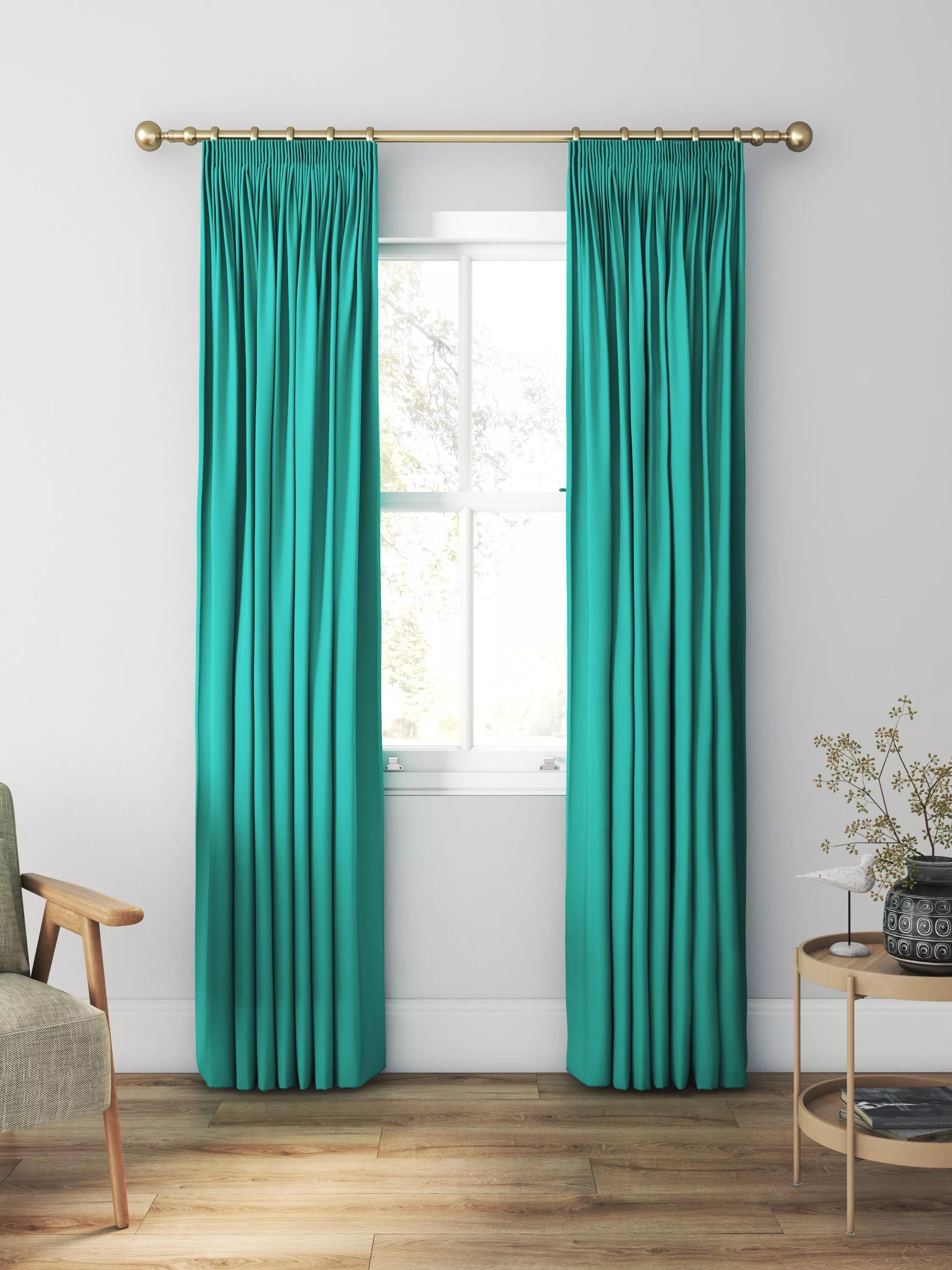 Harlequin Allegra Lagoon fabric - British product
