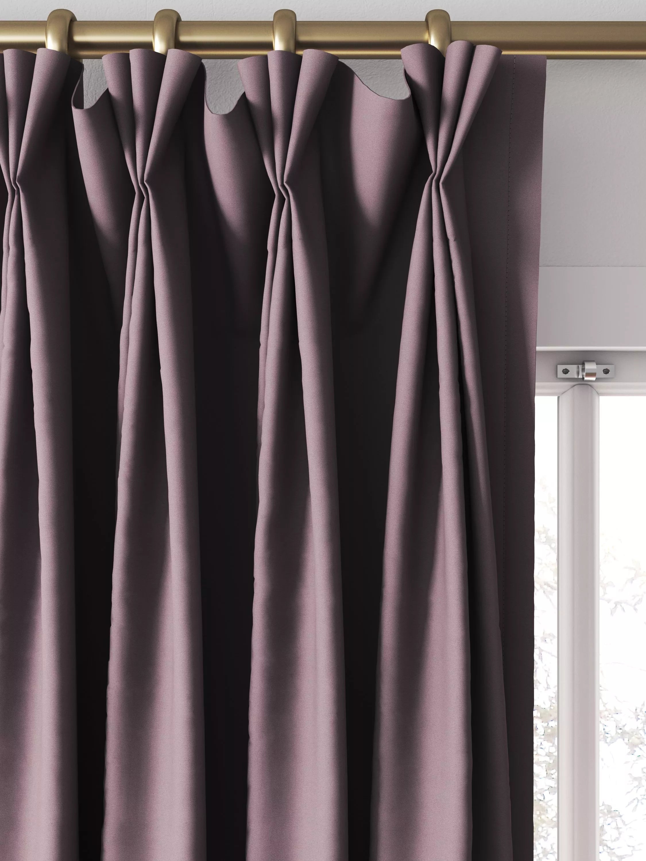 Harlequin Allegra lilac made to measure curtain fabric, imported from the UK