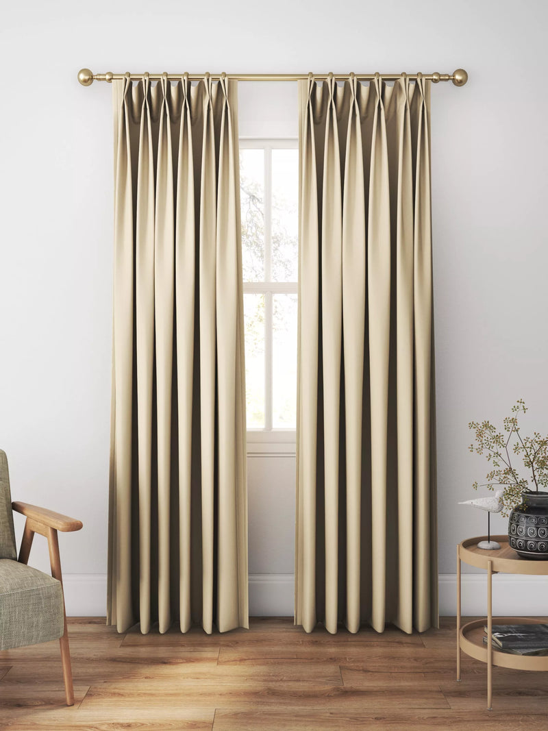 Harlequin Allegra made to measure curtains Sand (British brand)