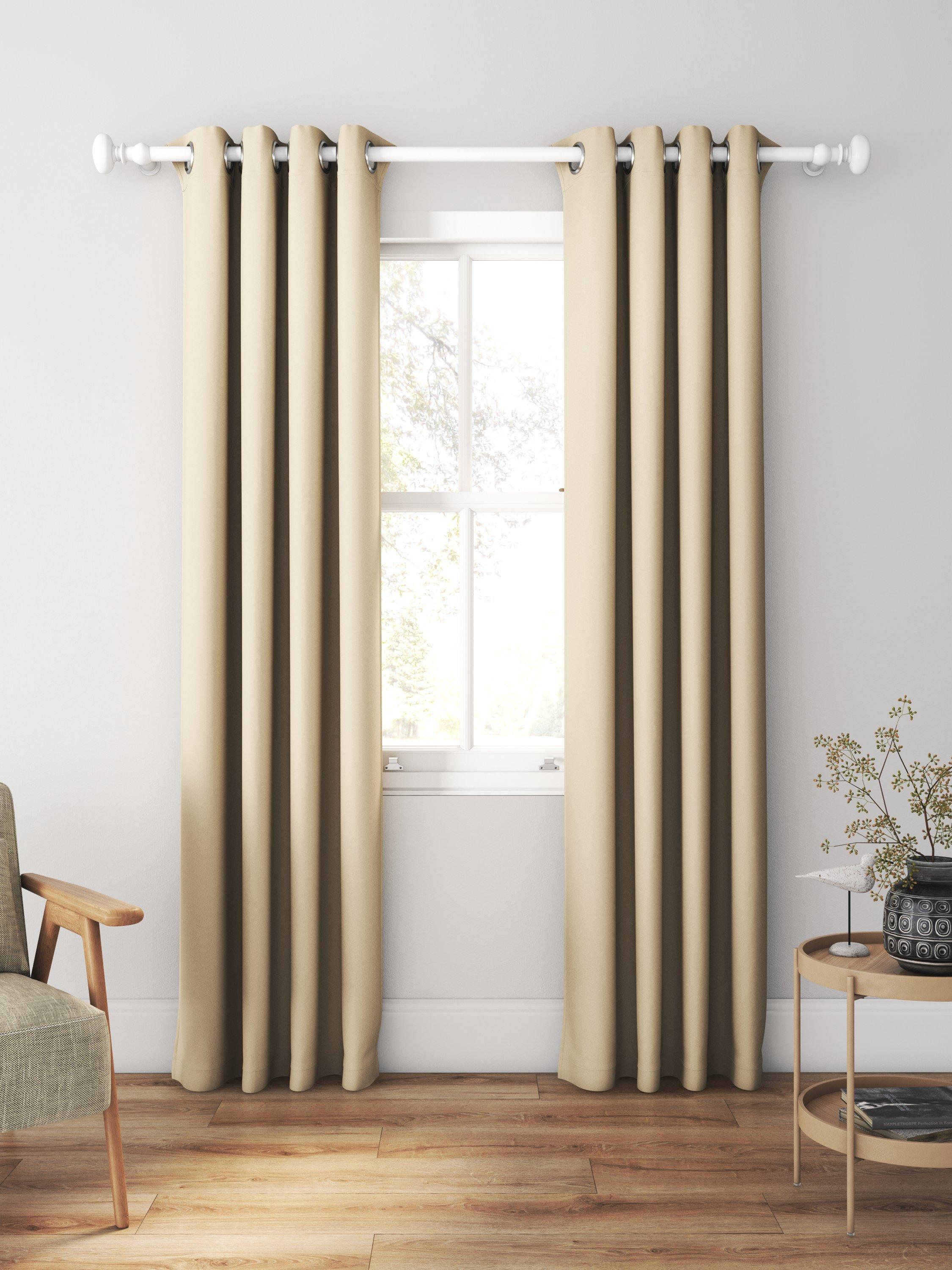 Harlequin Allegra made to measure curtains Sand (British brand)
