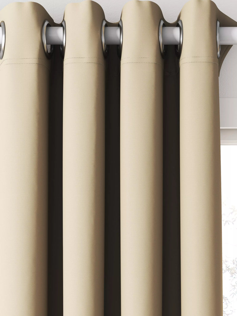 Harlequin Allegra made to measure curtains Sand (British brand)