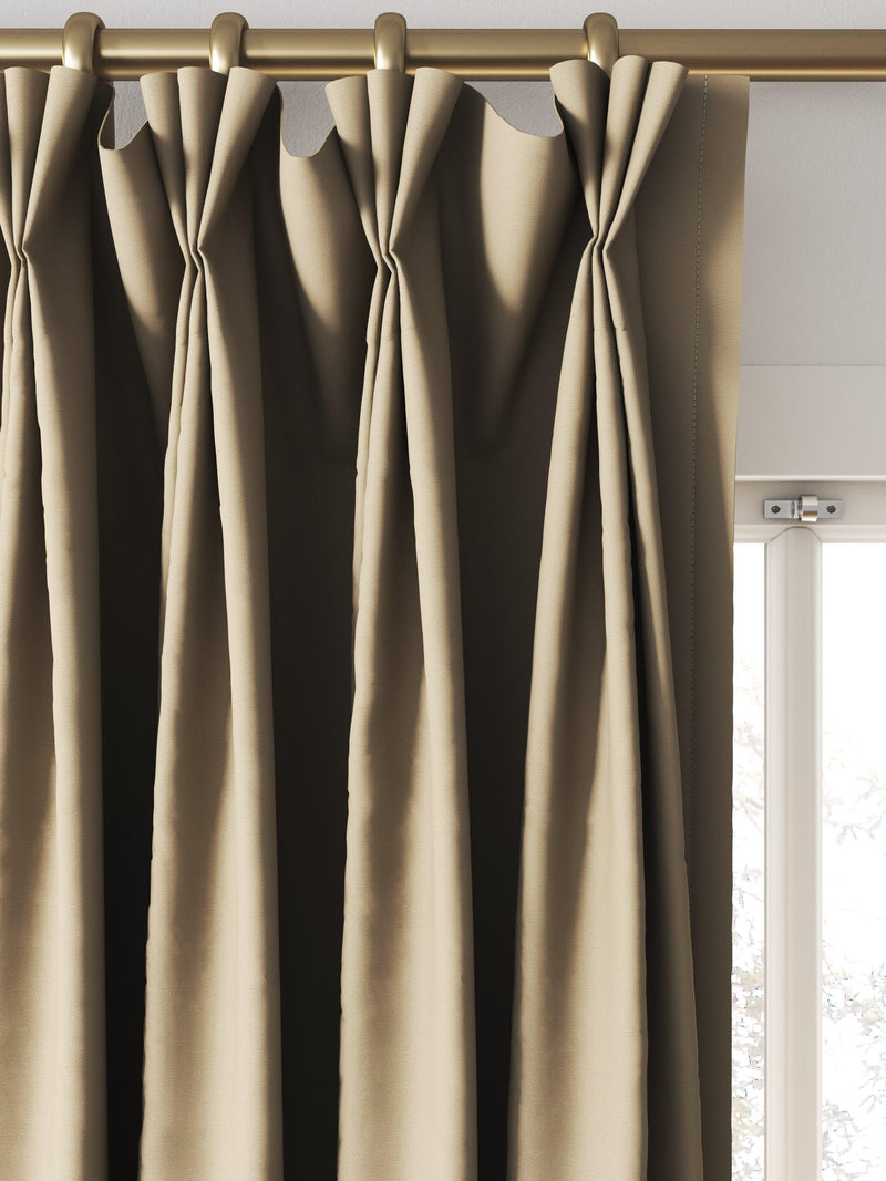 Harlequin Allegra made to measure curtains Sand (British brand)