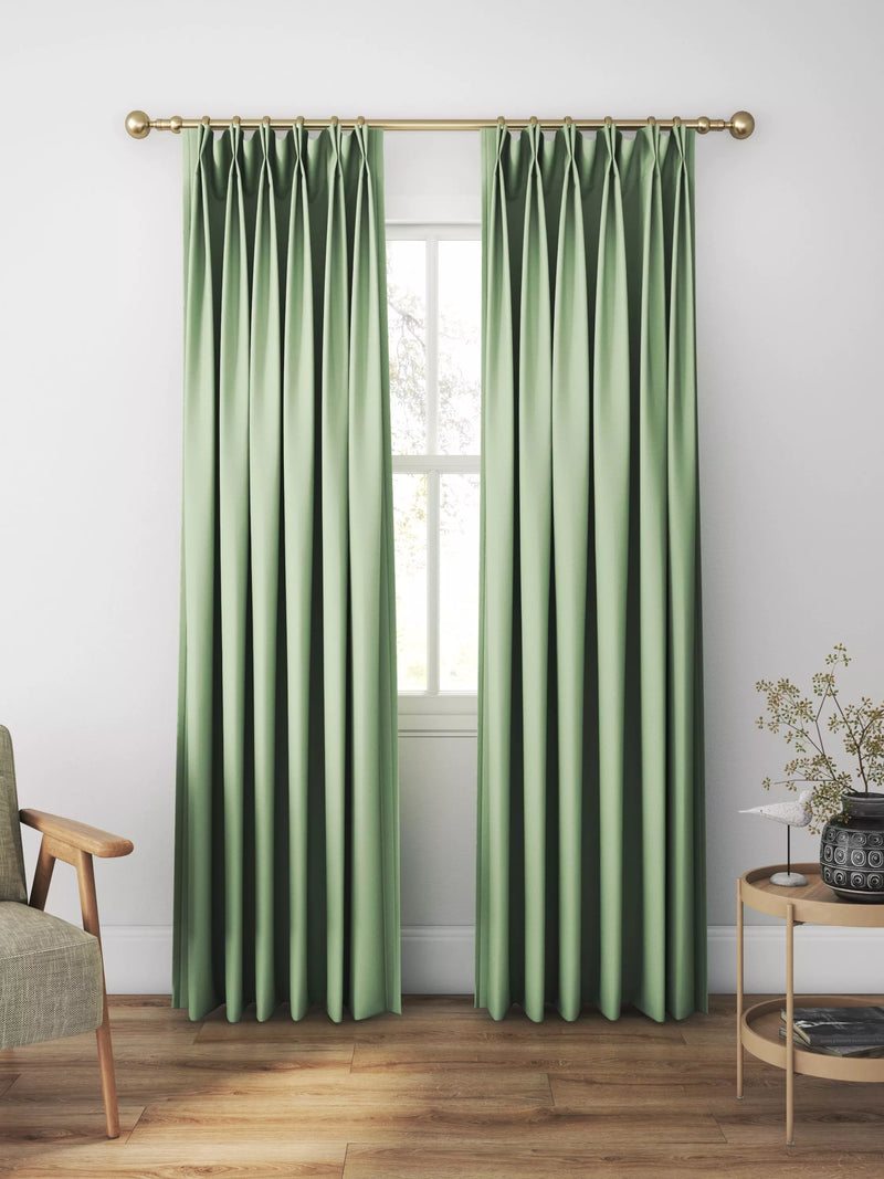 Harlequin Allegra curtain fabric seafoam (British brand)